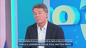 Parla il leader di Italia Viva, Matteo Renzi