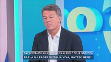 Parla il leader di Italia Viva, Matteo Renzi