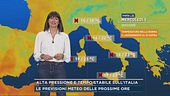Alta pressione e tempo stabile sull'Italia