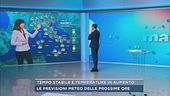 Tempo stabile e temperature in aumento