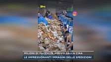 Milioni di pacchi in arrivo dalla Cina