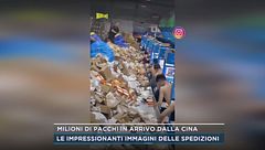 Milioni di pacchi in arrivo dalla Cina