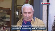Il coraggio di Giovanni, a 94 anni affronta i rapinatori