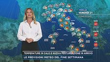 Temperature in calo e nuova perturbazione in arrivo