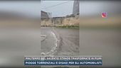 Maltempo nel Salento, strade trasformate in fiumi
