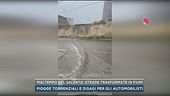 Maltempo nel Salento, strade trasformate in fiumi