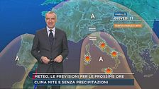 Meteo, le previsioni per le prossime ore