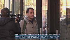 Garlasco, Andrea Sempio all'incontro con avvocati e consulenti