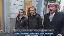 Garlasco, l'arrivo di Alberto Stasi all'incidente probatorio