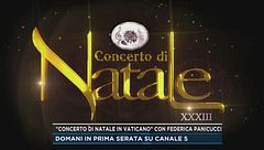 "Concerto di Natale in Vaticano" con Federica Panicucci