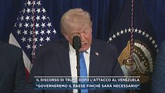 Il discorso di Trump dopo l'attacco al Venezuela