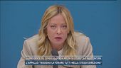 La Presidente del Consiglio Giorgia Meloni su sicurezza e magistratura