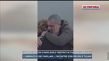 Alberto Trentini e Mario Burlò rientrati in Italia dal Venezuela