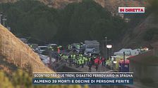 Scontro tra due treni, le immagini in diretta dalla Spagna