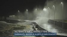 Maltempo al sud, il pericolo viene dal mare