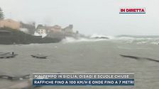 Maltempo in Sicilia, disagi e scuole chiuse