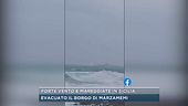 Forte vento e mareggiate in Sicilia