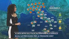 Allerta meteo sull'Italia, dai nubifragi alla burrasca
