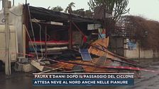 Paura e danni dopo il passaggio del ciclone