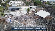 Ciclone Harry, le immagini della devastazione sulla costa ionica siciliana