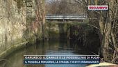 Garlasco, il canale Brielli attraversa il paese e arriva a Zinasco