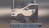 Askatasuna, tensioni e violenze in corteo a Torino