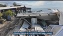 La costa siciliana devastata dal ciclone Harry