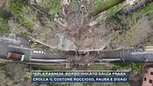 Isola Farnese, borgo isolato dalla frana
