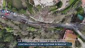 Le immagini della frana a Isola Farnese