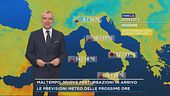 Maltempo, nuove perturbazioni in arrivo