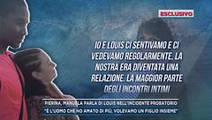 Pierina Paganelli, Manuela parla di Louis nell'incidente probatorio