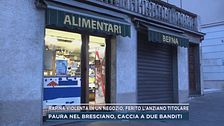 Rapina violenta in un negozio, ferito l'anziano titolare