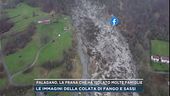 Palagano, la frana che ha isolato molte famiglie