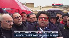 Canicattì, centinaia di famiglie senza acqua