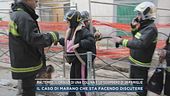 Maltempo, il crollo di una collina e lo sgombero di 26 famiglie