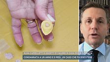 Filmata mentra ruba i cappelletti nella casa della cognata