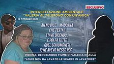 Pierina, l'intercettazione tra Valeria e Louis sulle scarpe