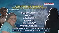 Pierina, l'intercettazione tra Valeria e Louis sulle scarpe