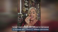Silvana, i video di alcuni momenti trascorsi sull'app karaoke