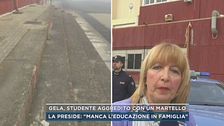 Gela, studente aggredito con un martello