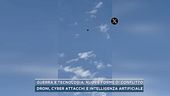 Guerra in Iran, il drone Shaed in volo