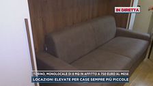 Torino, monolocale di 8 mq in affitto a 750 euro al mese
