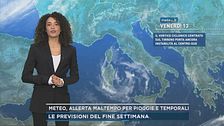 Meteo, allerta maltempo per piogge e temporali