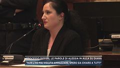Processo Pifferi, le parole di Alessia in aula su Diana