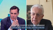 Riforma della giustizia, in attesa del referendum: parla Mario Monti