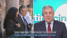 Il ministro degli esteri Tajani sulla scomparsa di Bossi
