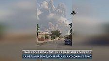 Iran, i bombardamenti sulla base aerea di Dezful