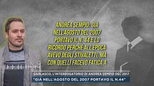 Garlasco, l'interrogatorio di Andrea Sempio del 2017