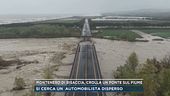 Montenero di Bisaccia, crolla un ponte sul fiume
