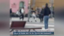 Ragusa, rissa tra giovanissimi in pieno giorno